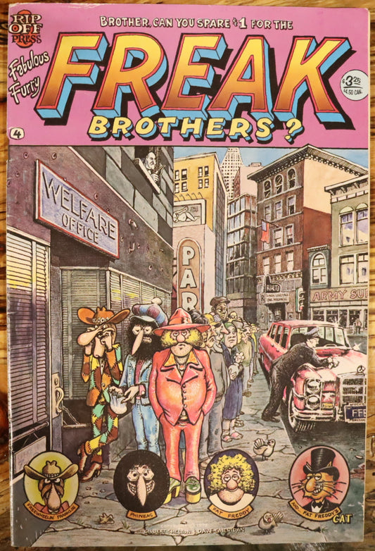 The Fabulous Furry Freak Brothers #4