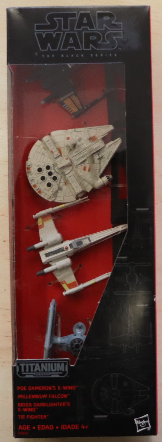 Star Wars The Black Series Titanium – Ship 4-Pack