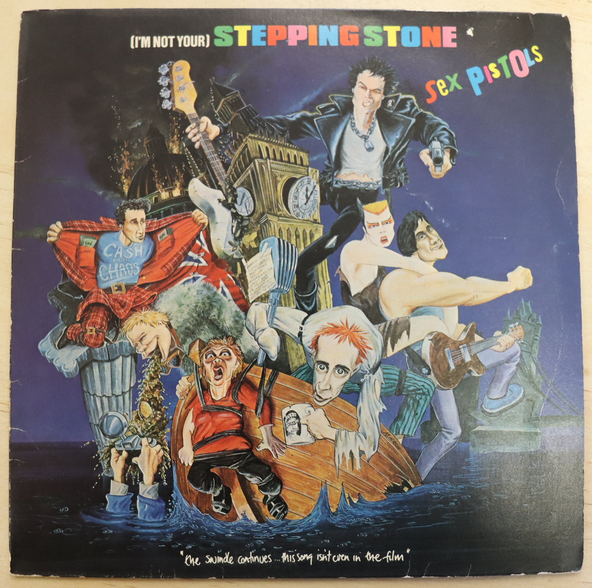Sex Pistols – (I’m Not Your) Stepping Stone / Pistols Propaganda (VS339)