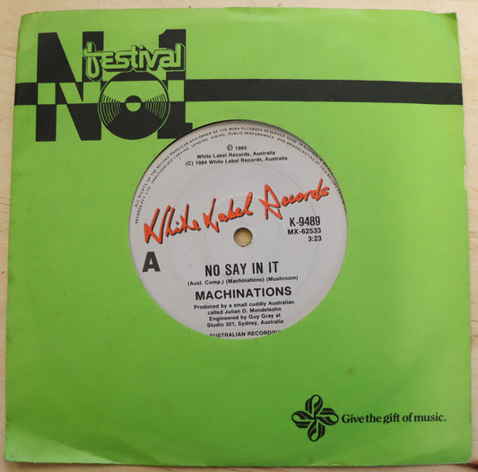 Machinations – No Say in It (1984)