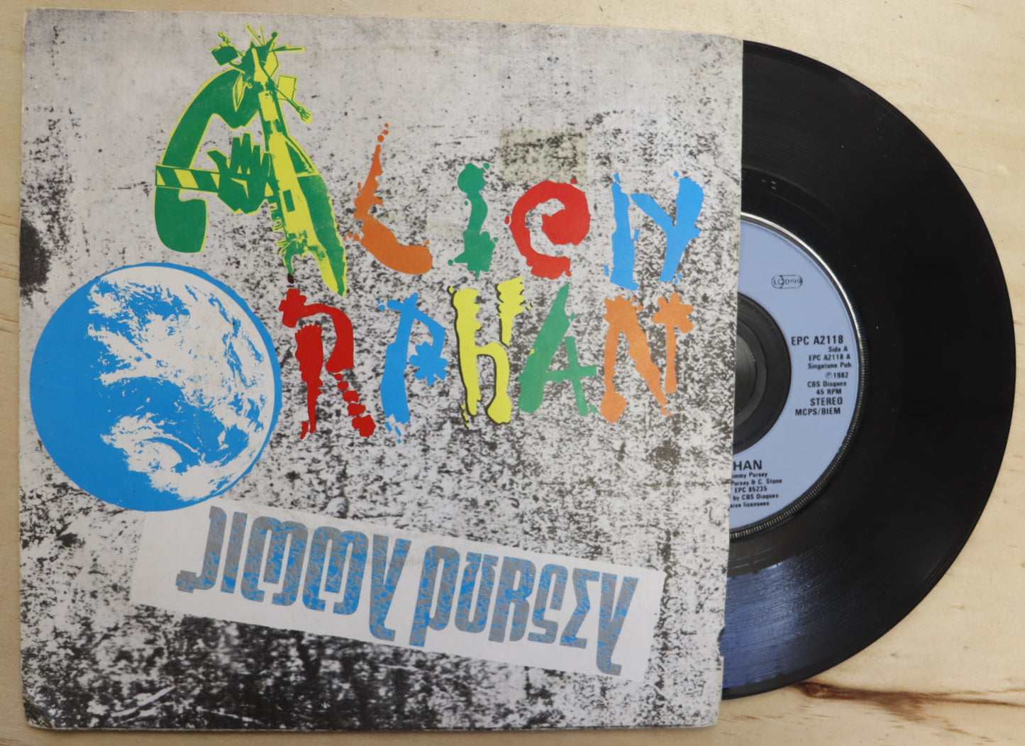 Jimmy Pursey – “Alien Orphan”