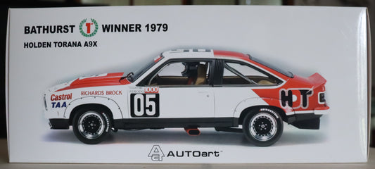 AUTOart 1:18 Holden Torana A9X – 1979 Bathurst Winner #05 Peter Brock / Jim Richards – Diecast Model Car (Biante)