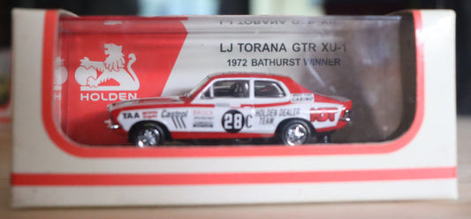Biante MiniCars 1:64 Holden LJ Torana GTR XU-1 #28C – Peter Brock – Bathurst Winner 1972 – Diecast Model Car – Limited Edition